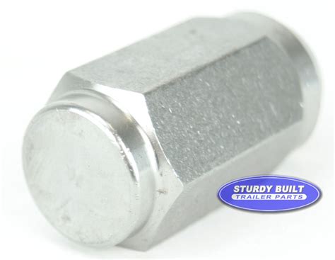 Trailer Lug Nut Thread Stainless Steel Acorn Socket