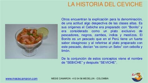 Historia Del Ceviche