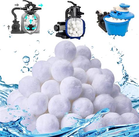 Amazon Kyraoo Lbs Pool Filter Balls For Sand Filters Reusable