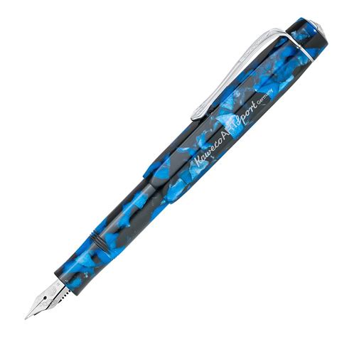 Kaweco Art Sport Fyllepenn B Mm Pebble Blue Tegne No