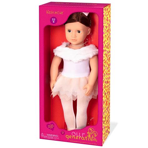 Valencia Ballet Doll Our Generation Vinyl Dolls Mulberry Bush