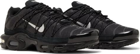 Gi Y Nike Air Max Plus Utility Black Metallic Silver Fd