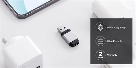 Buy Ultra USB-A to USB-C Mini Adapter online at Alogic