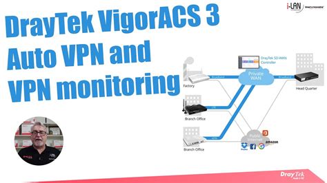 Webinar DrayTek VigorACS 3 Auto VPN And VPN Monitoring YouTube