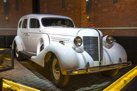 Soviet Car ZiS 101A Of 1941 Editorial Stock Image Image Of Ussr