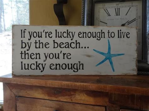 If You Re Lucky Enough To Live By The Beach Then Etsy Hand Painted