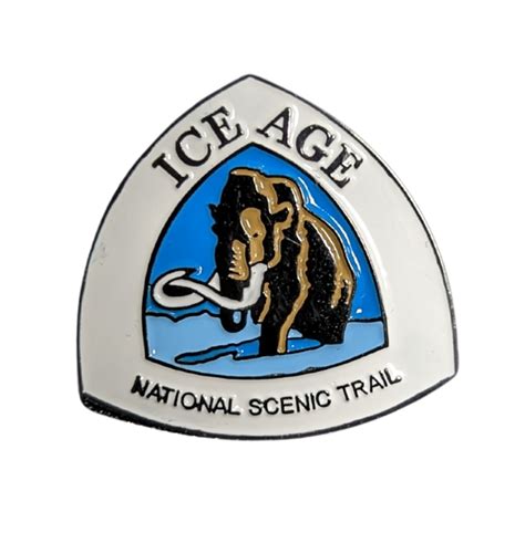 Ice Age National Scenic Trail Pin - Ice Age Trail Alliance