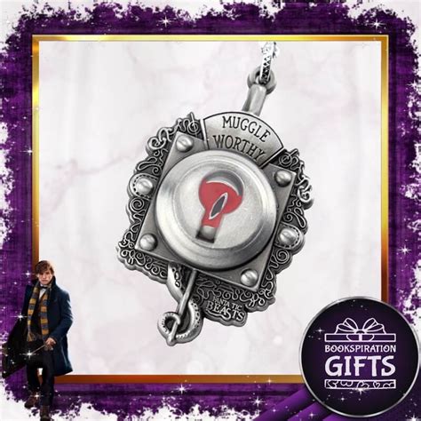 Fantastic Beasts Necklace Muggle Worthy | Bookspiration.com