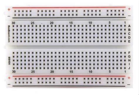 solderless  pin breadboard  rs piece solderless breadboard