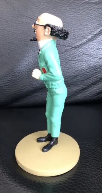 FIGURINE TINTIN Collection Officielle Numéro 17 Tournesol au Cornet