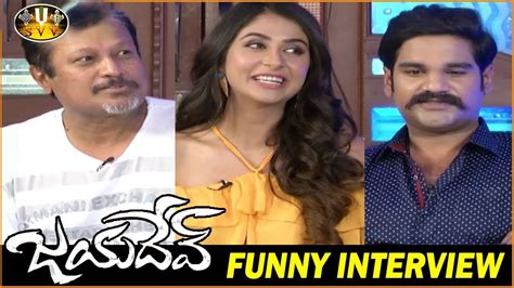 Jayadev Movie Team Funny Interview Ganta Ravi Malvika Jayanth C