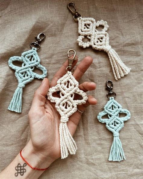 SASHA MACRAMESSAGE On Instagram My New Macrame Keychain 2023