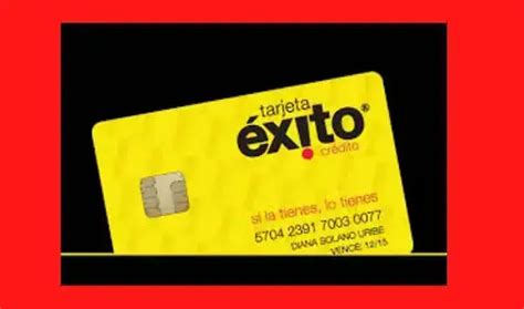 Requisitos Para Sacar La Tarjeta Xito Elyex