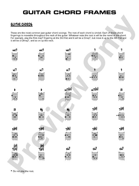 Nutshell Guitar Chords