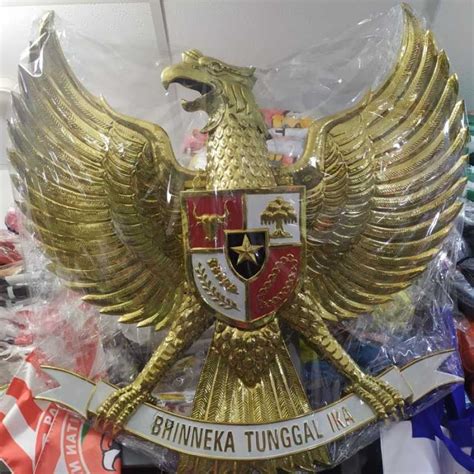 Promo Patung Garuda Kuningan Ukuran Cm Diskon Di Seller Teman