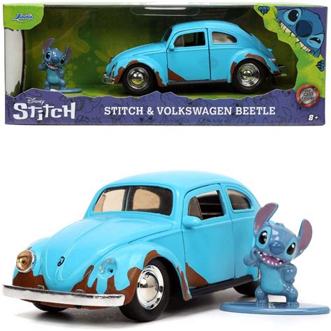 Lilo I Stitch Figurka I Volkswagen Beetle Gad Ety Filmowe Maskotki