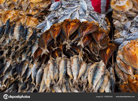 Dried Fish Market On The Street Cebu Philippines Stock Photo By