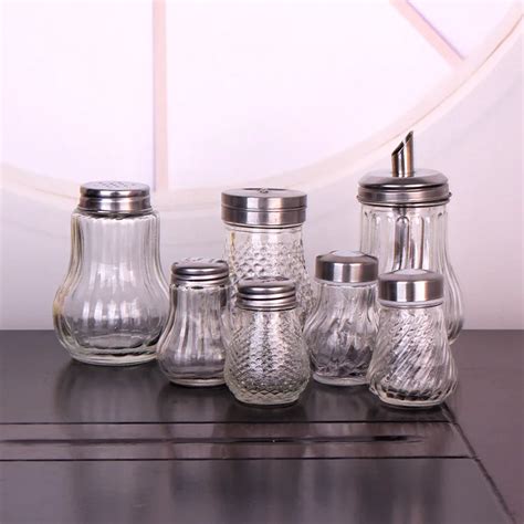 Empty Spice Jars Glass With Twist Off Caps 2oz Small Glass Jar Stocked ...