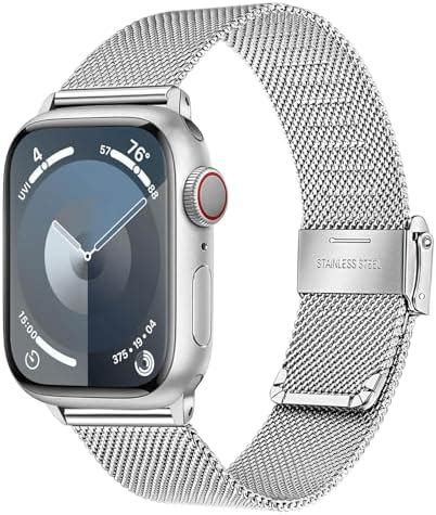 Amazon Trumirr Silver Band For Apple Watch Mm Mm Mm Women