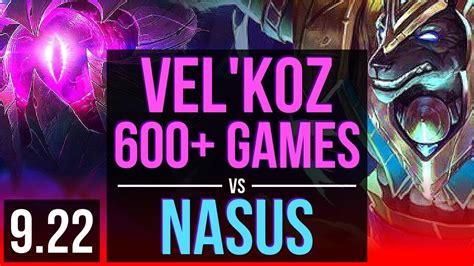 Velkoz Vs Nasus Top 1 2m Mastery Points 3 Early Solo Kills 600