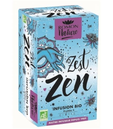 Infusion Plaisir Zest Zen Bio Romon Nature Herboristerie De Paris