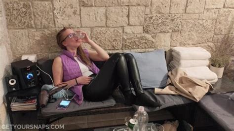 Sarah Relaxes In The Hot Tub Girls In Wet Clothes