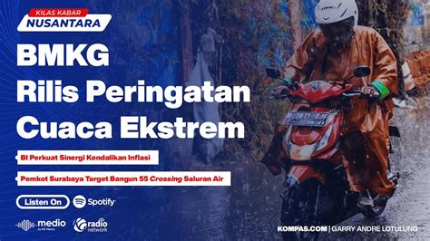 Bmkg Rilis Peringatan Cuaca Ekstrem Kilas Kabar Nusantara Youtube