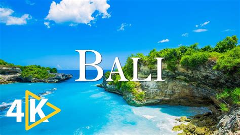 FLYING OVER BALI 4K UHD Relaxing Music With Beautiful Nature Videos