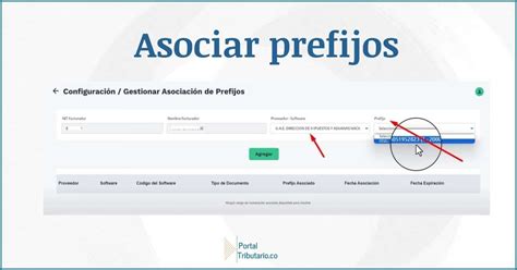 Asociar Prefijos Facturaci N Electr Nica Dian