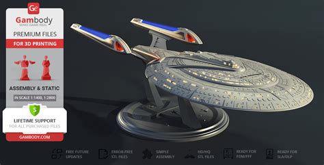 USS Enterprise NCC-1701-E STL Files For 3D Printing Gambody, 53% OFF