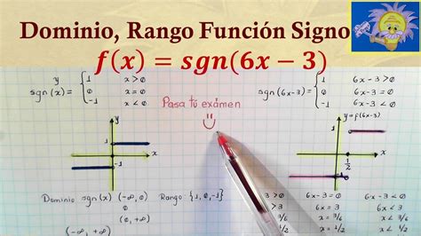 Funci N Signo Dominio Rango Y Gr Fica Juliana La Profe Youtube