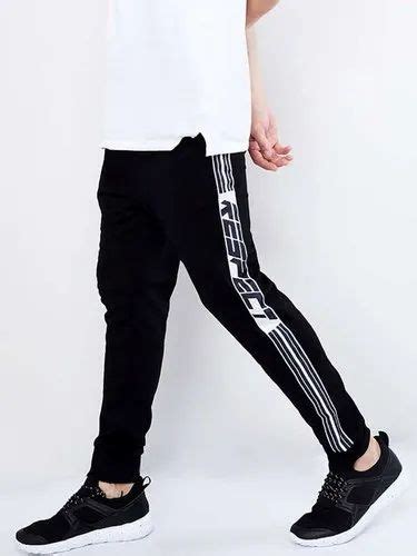 Black Lower Branded Mens Track Pant Size M L Xl Xxl Rs 170piece