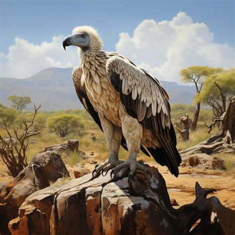 Premium Photo | African Vulture in Its Natural Environment