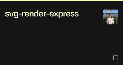 Svg Render Express Codesandbox