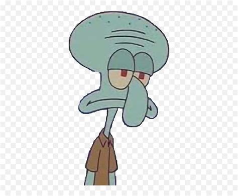 Squidward Sad Face