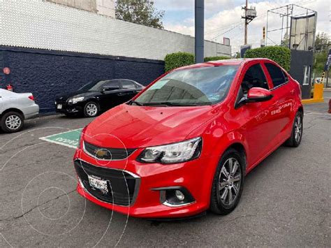 Chevrolet sonic premier aut usado 2017 color rojo precio en México