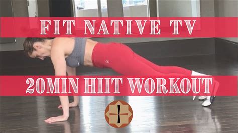 20 Minute Hiit Workout Youtube