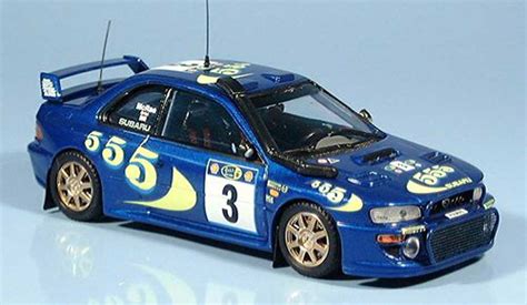 Miniature Subaru Impreza Wrc Trofeu Wrc Sieger Safari Rallye Mcrae