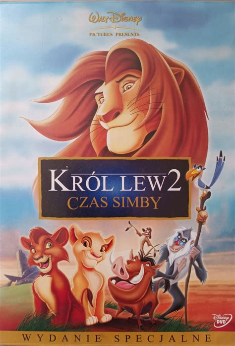 Film Król Lew 2 Czas Simby płyta DVD porównaj ceny Allegro pl