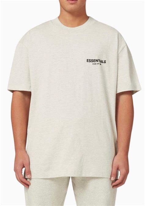 Essentials Fear Of God Original Brand New White T Shirt Men S Fashion