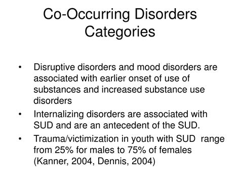 Ppt Co Occurring Disorders Best Practices And Adolescents Powerpoint Presentation Id 9307660