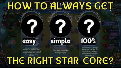 Magic Chess Star Core Fully Explained How To Always Get The Right