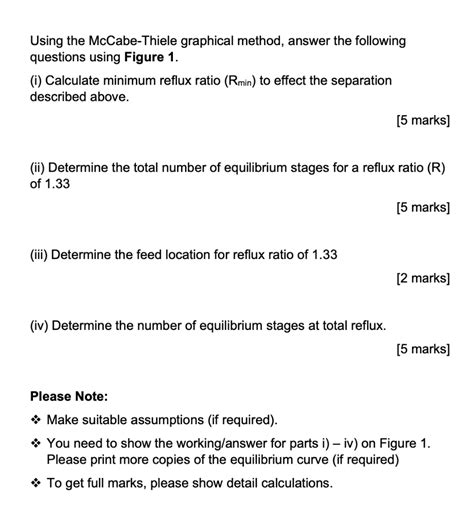 Solved Question A Distillation Column Operating At 1 Atm Is