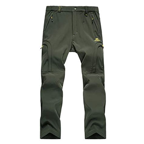 Pantaloni Resistenti Acqua Uomo Trekking Montagna Offerte