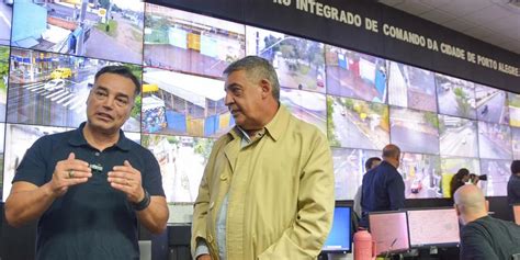 Inauguradas 19 câmeras no Centro Integrado de Comando de Porto Alegre