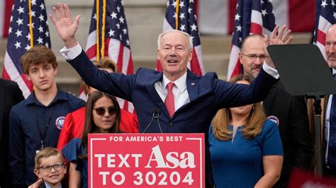 Asa Hutchinson Formally Launches Campaign For Us President