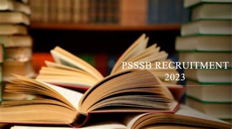 PSSSB Recruitment 2023 Apply Online For 157 Vacancies