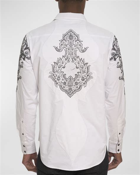 Robert Graham Men S The Fine Filigree Limited Edition Sport Shirt