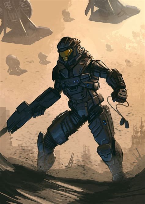 Halo Noble 6 By Apneicmonkey On Deviantart Halo Halo Armor Halo Reach