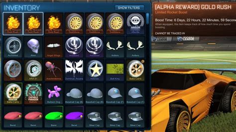 How To Get Rocket League Alpha Boost Item Cost And Rarity Explained